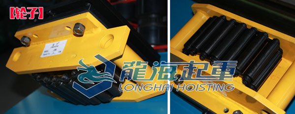 帶轉盤重物移運器輪子細節圖 帶轉盤重物移運器輪子細節圖